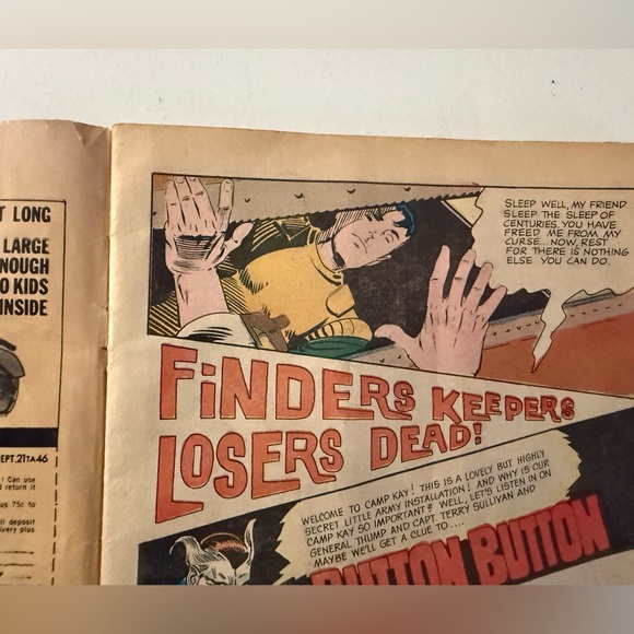 VINTAGE CHARLTON COMICS GHOSTLY TALES FROM THE HAUNTED HOUSE NOV 1968 NO. 70 - Picture 11 of 15